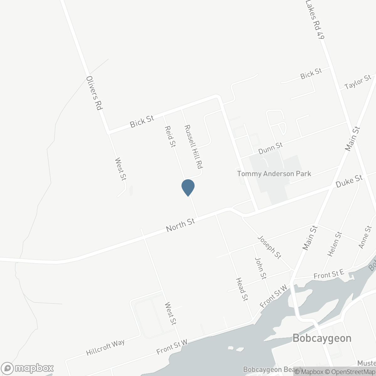 0 REID STREET, Bobcaygeon, Ontario K0M 1A0